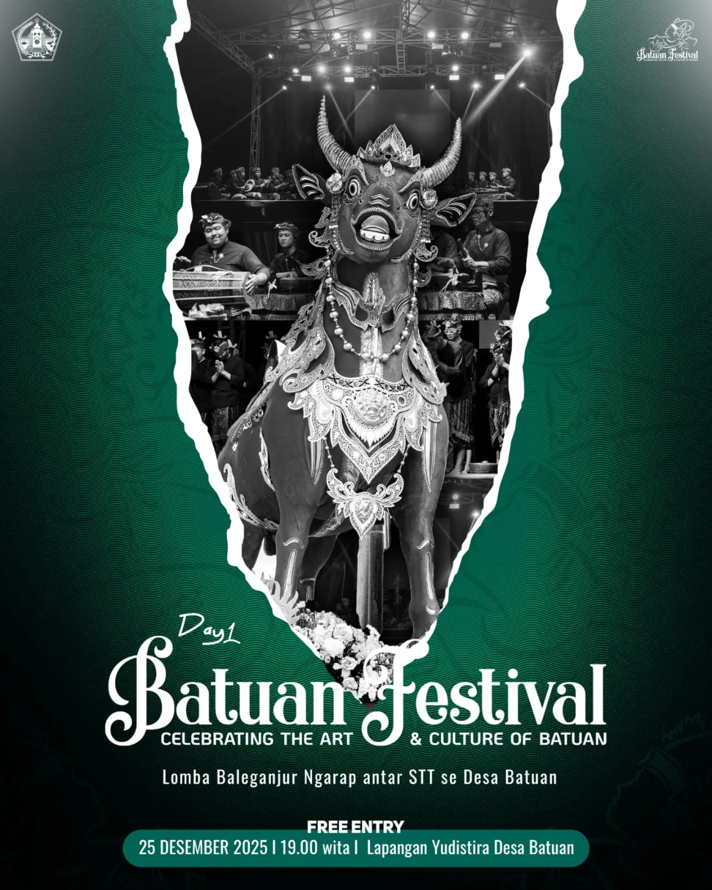 Batuan Festival 2025: Lomba Baleganjur Ngarap Antar STT se-Desa Batuan