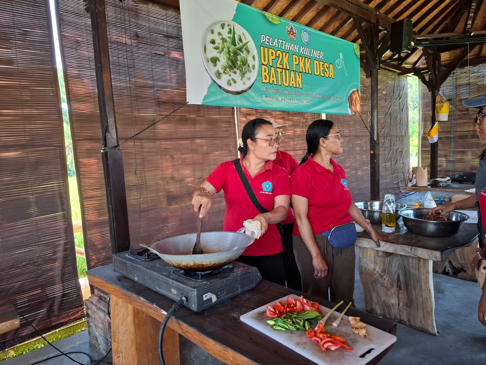 Pelatihan Memasak bagi PKK Desa Batuan